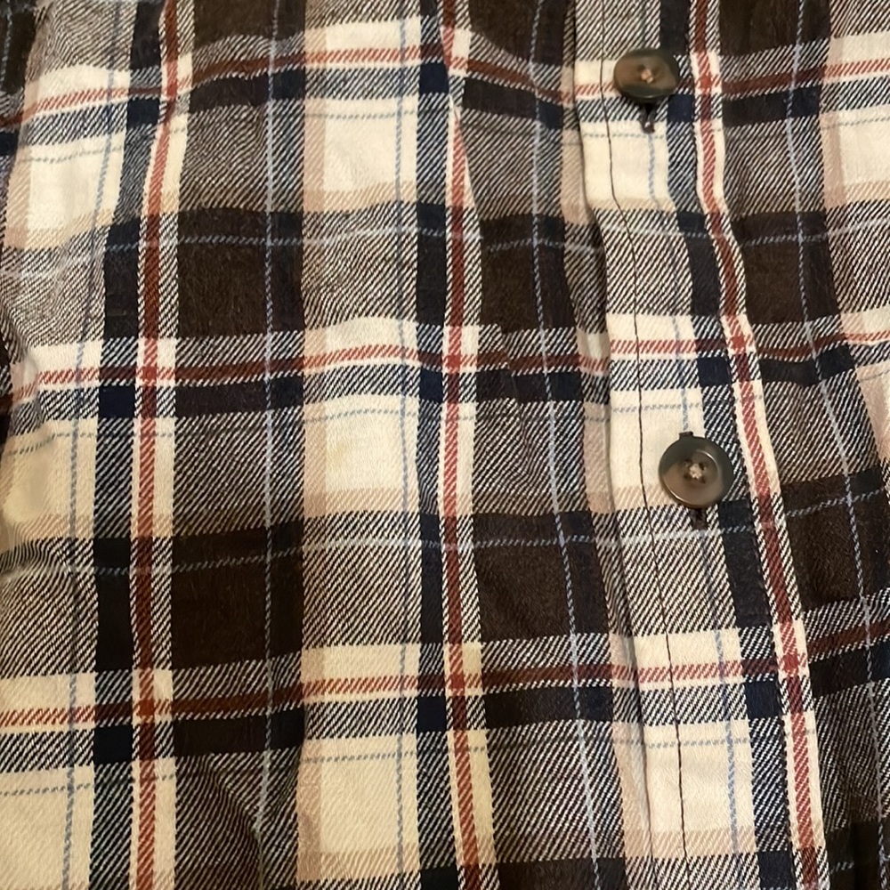 100% Cotton Men’s Flannel - Picture 2 of 2